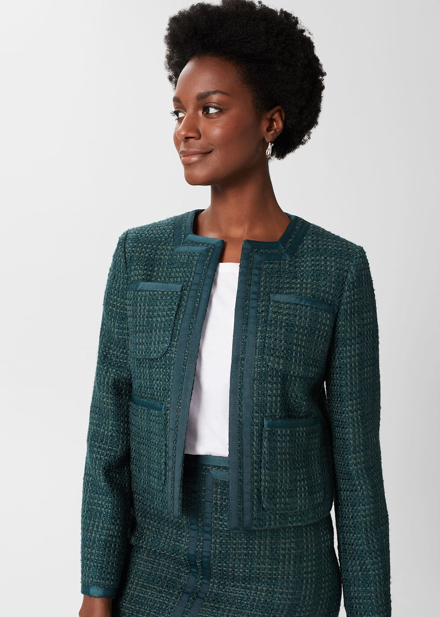 Ladies tweed skirt suit online