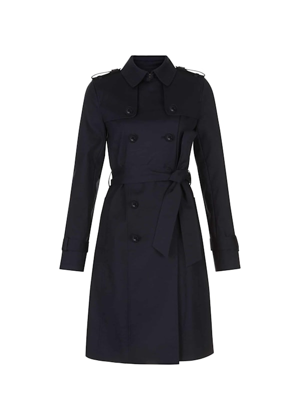 Petite Saskia Water Resistant Trench Coat