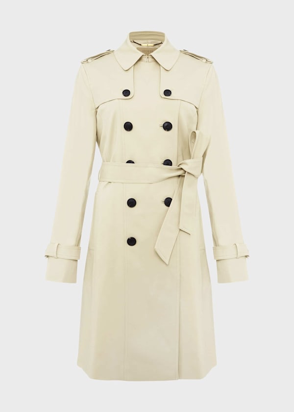 Petite Saskia Water Resistant Trench Coat