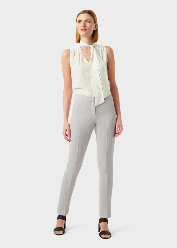 Alexia Tapered Pants With Stretch