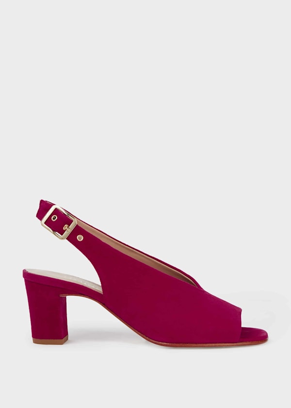 Kali Suede Block Heel Sandals