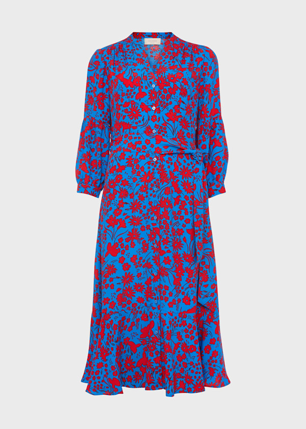 Carla Floral Midi Dress