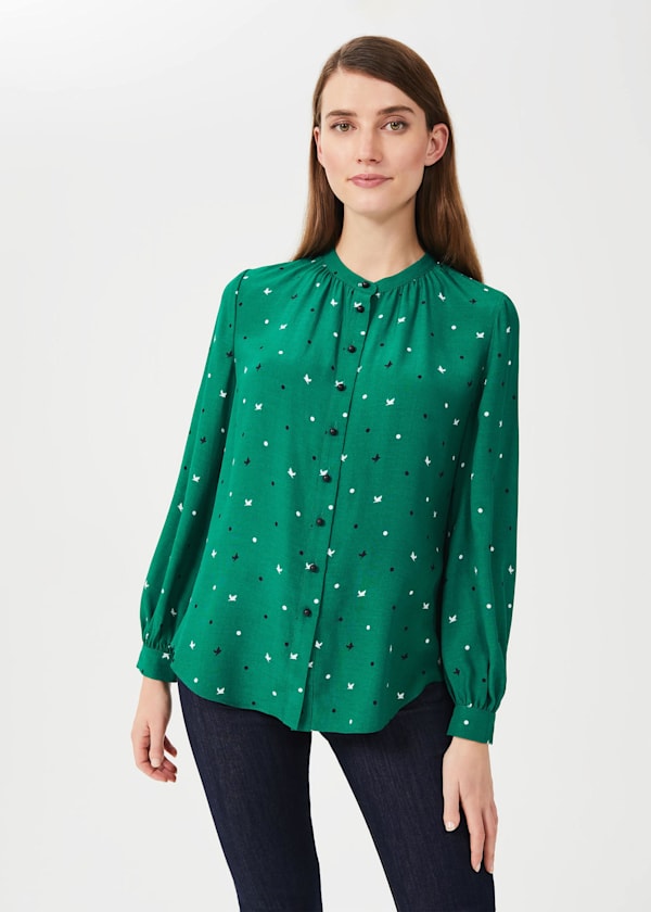 Melissa Spot Blouse
