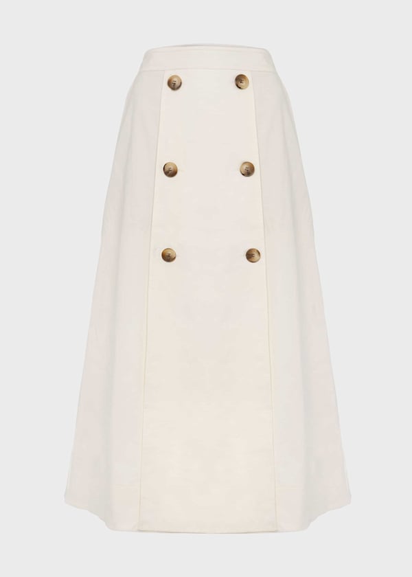 Venetia Cotton Midi Skirt