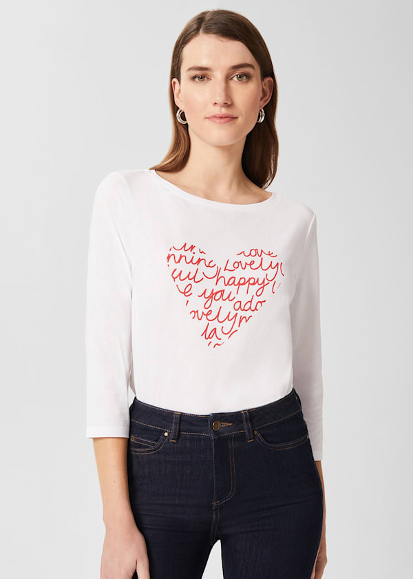 Claudia Heart T-Shirt