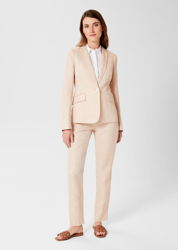 Petite Ivana Linen Jacket 