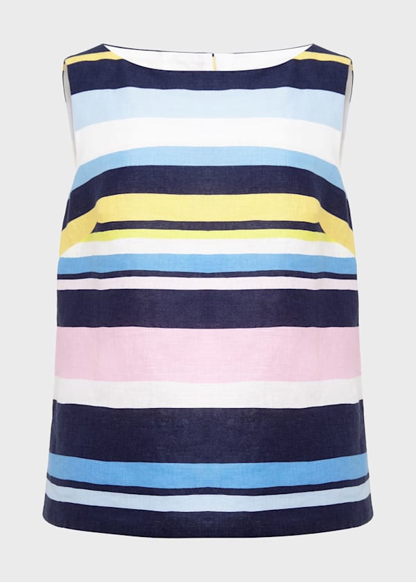 Kinsley Linen Sleeveless Top