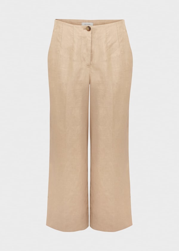 Dora Linen Crop Trouser