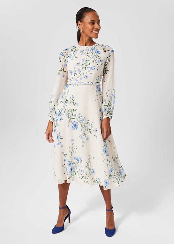 Renee Silk Floral Dress