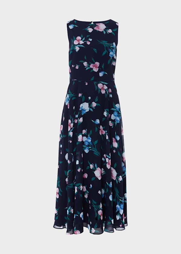 Carly Floral Midi Dress