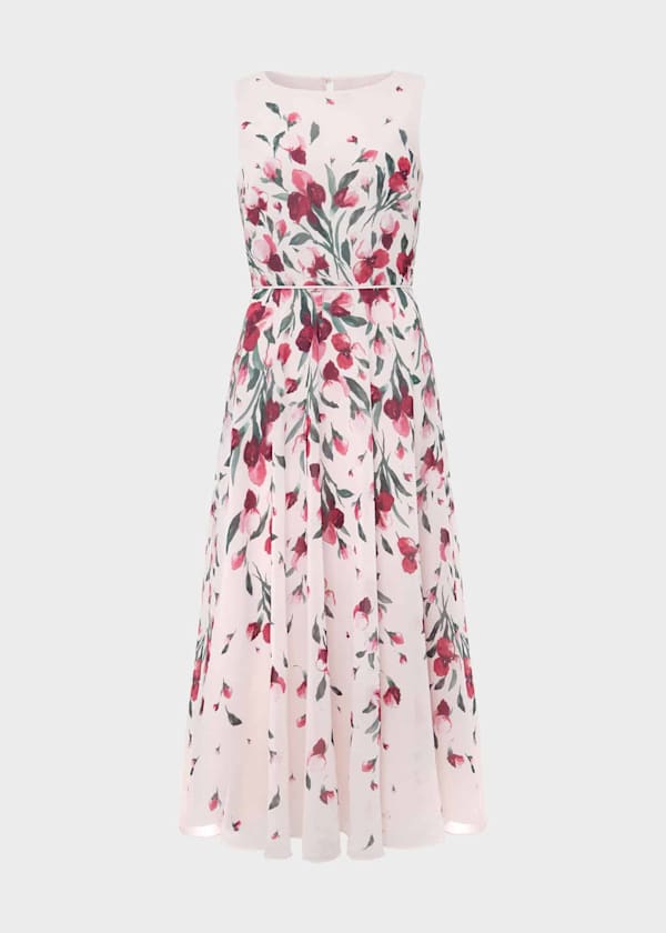 Hobbs arizona dress pink outlet