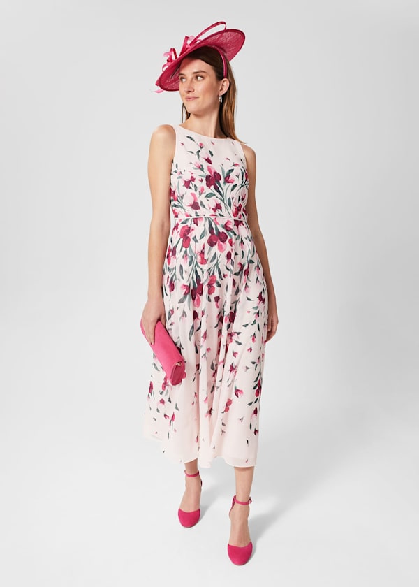 Carly Floral Midi Dress