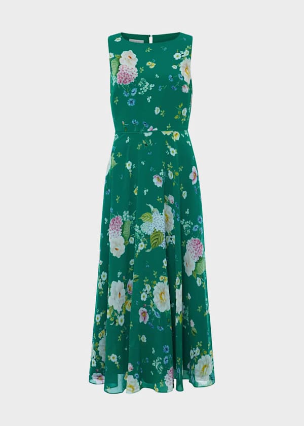 Carly Floral Midi Dress