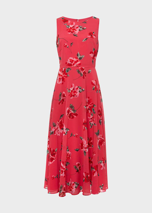 Carly Floral Midi Dress