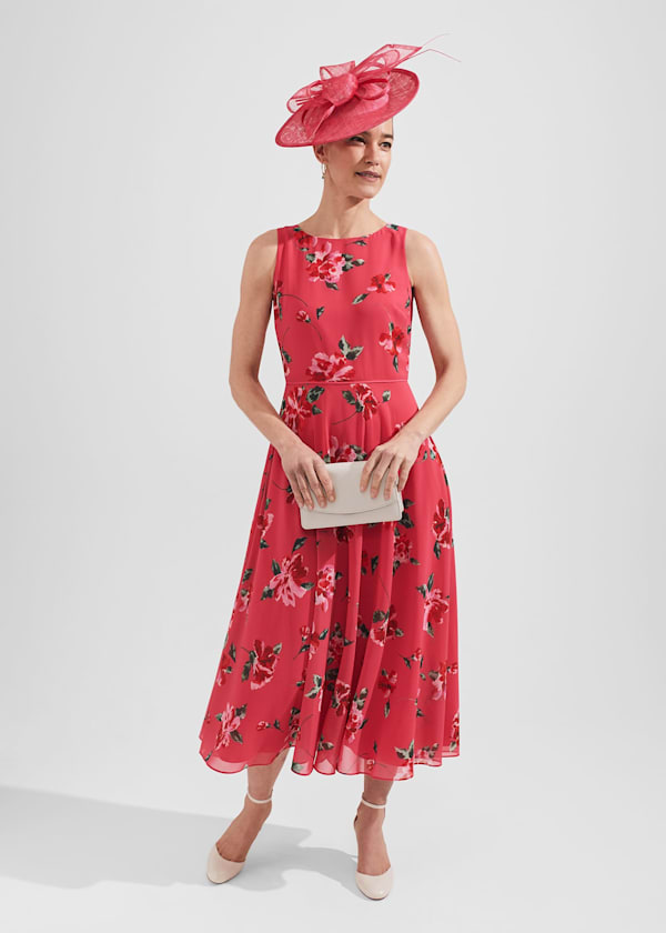 Carly Floral Midi Dress