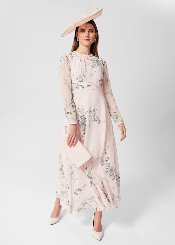 Rosabelle Silk Floral Dress