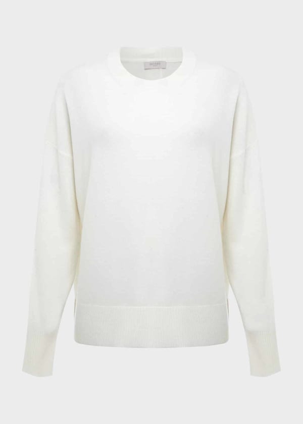 Lydia Button Jumper With Cashmere