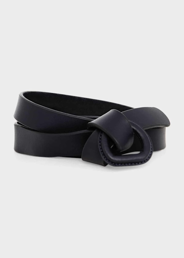 Lexi Leather Knotted Belt