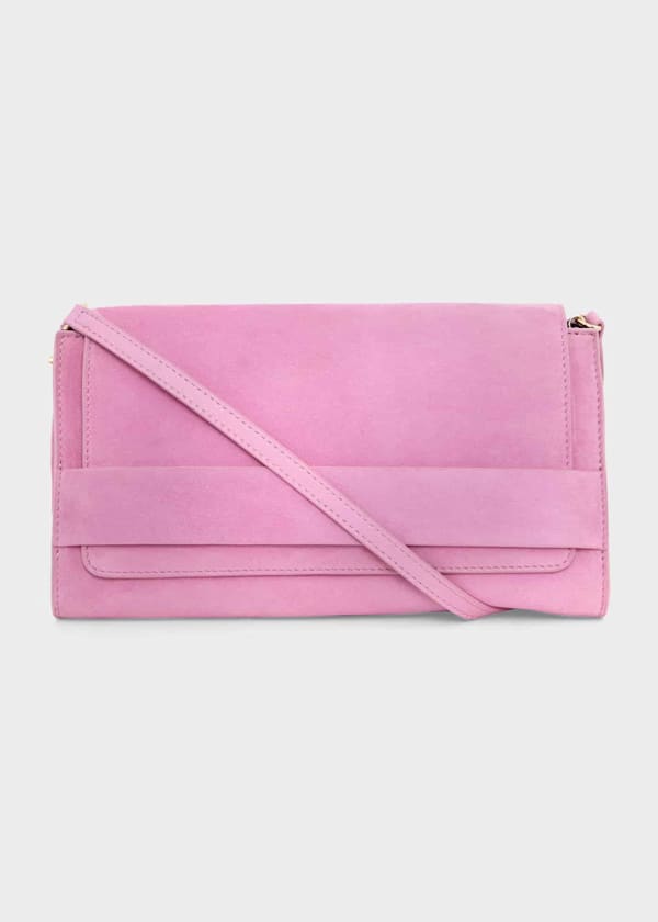 Cambridge Suede Clutch Bag