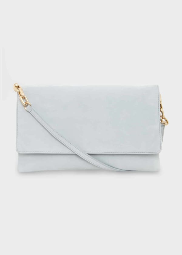 Chelsea Suede Clutch Bag