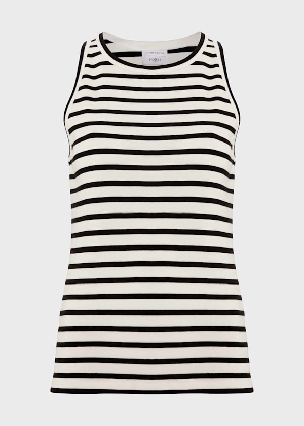 Cecil Cotton Striped Vest
