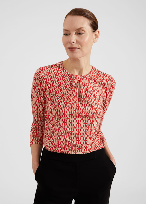 Julia Printed Top