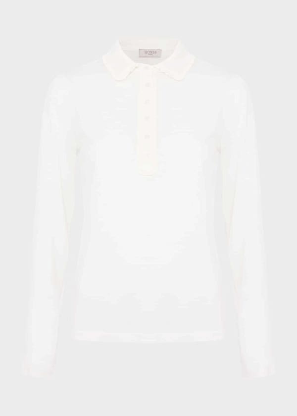 Philippa Cotton Blend Collared Top