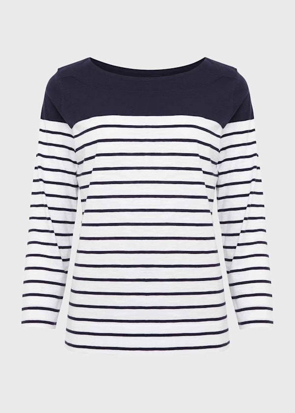 Avia Cotton Slub Striped T-Shirt