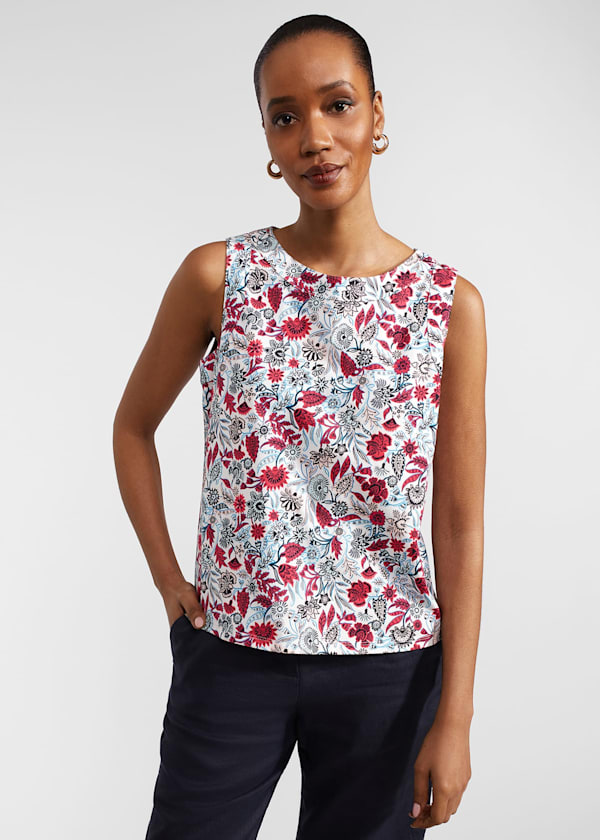 Maddy Cotton Printed Top