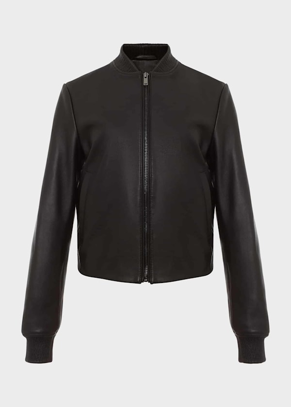 Lindley Leather Bomber Jacket