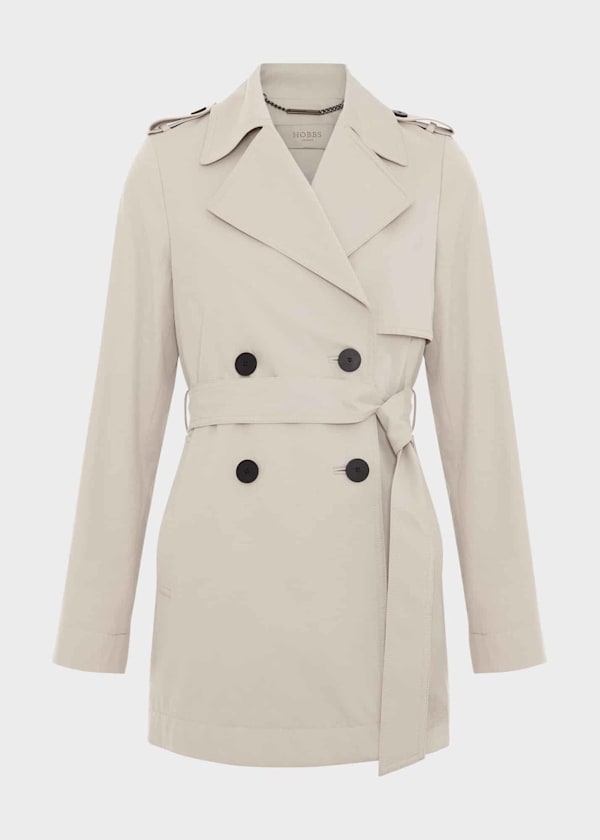 Norma Short Trench Coat