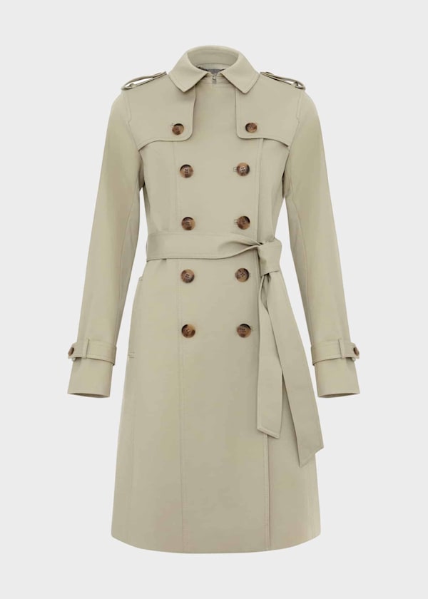 Saskia Shower Resistant Trench Coat