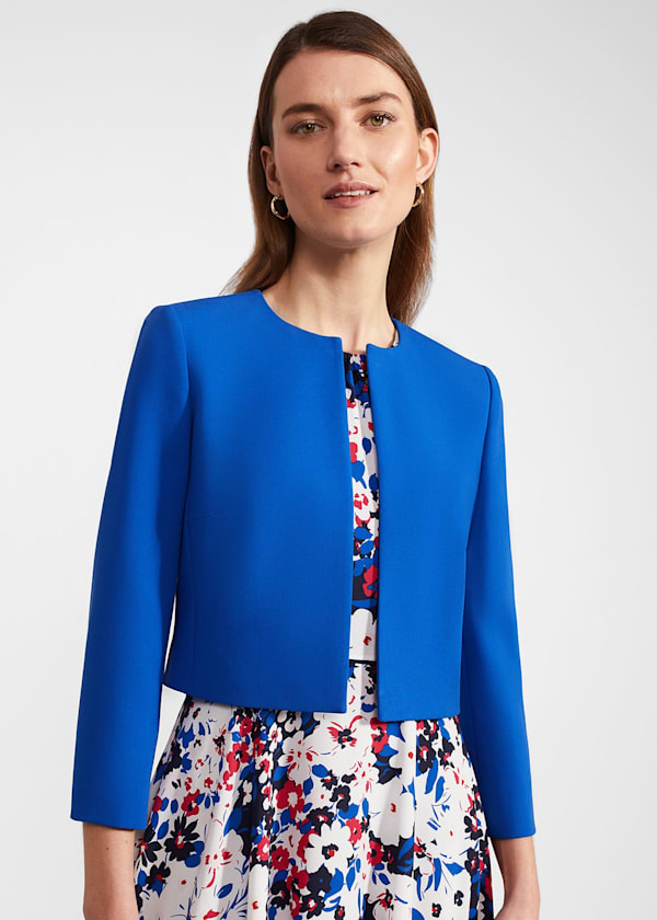 Elize Crepe Jacket