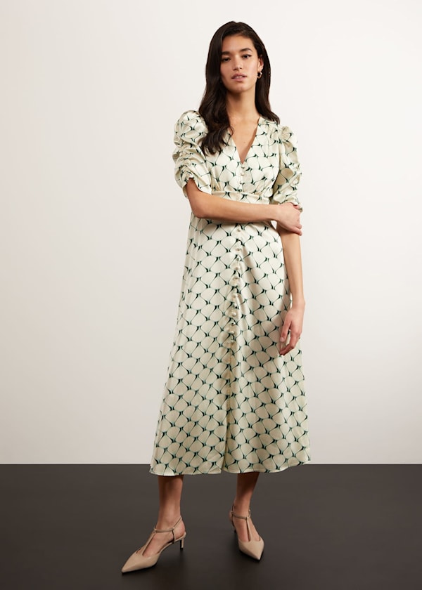 Ennerdale V Neck Midi Dress