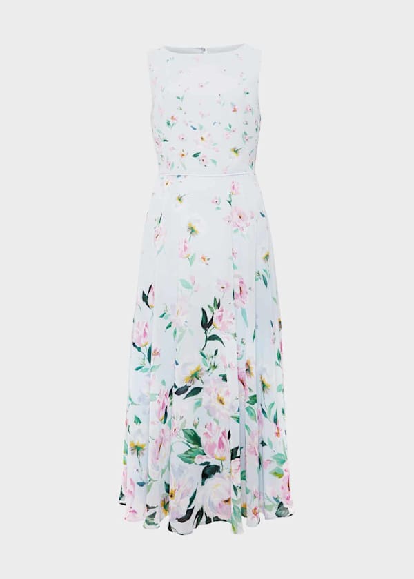 Carly Floral Midi Dress