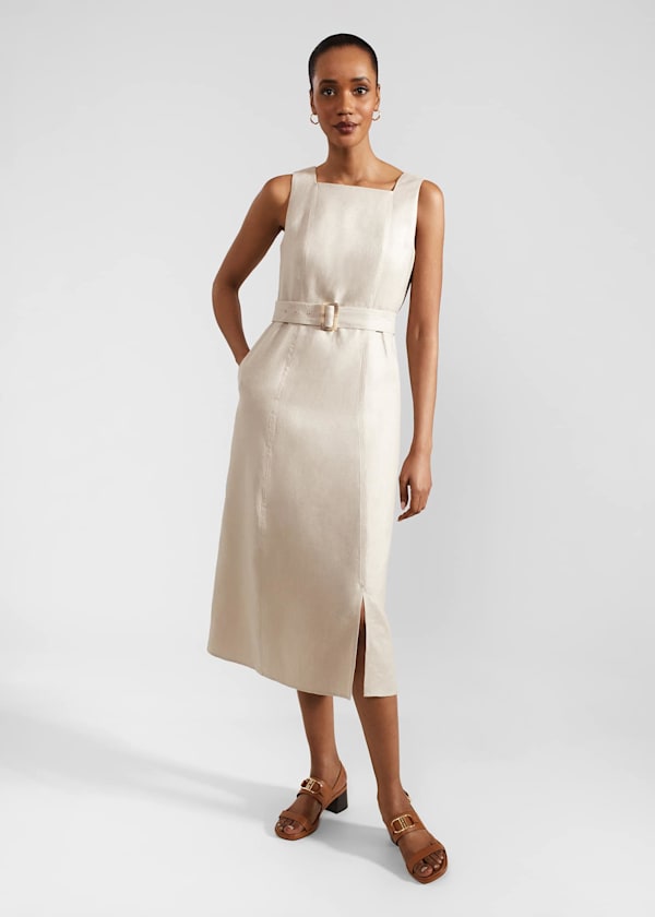 Roberta Linen Dress