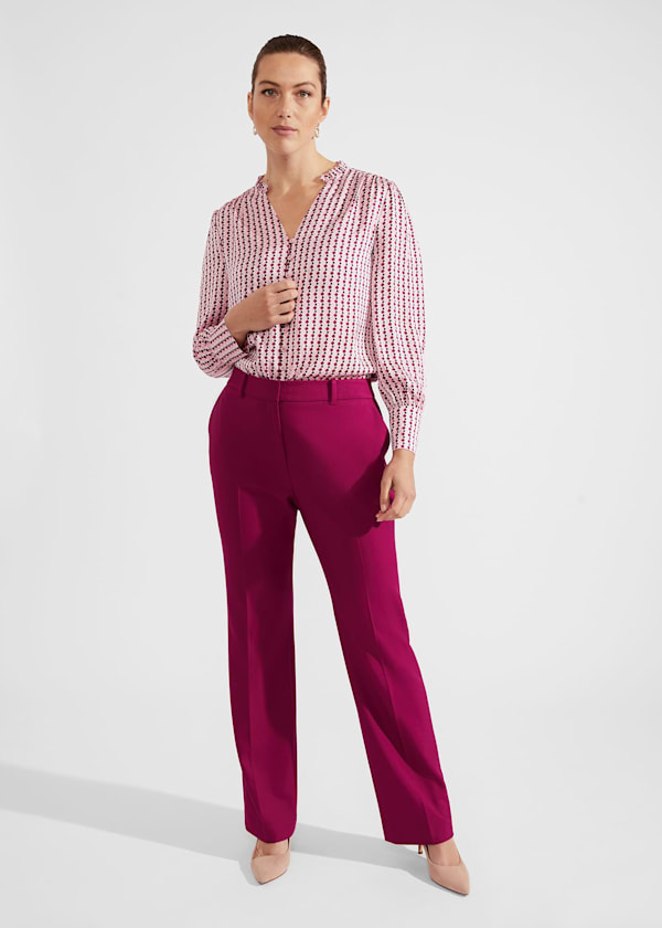 Petite Nola Straight Leg Trousers