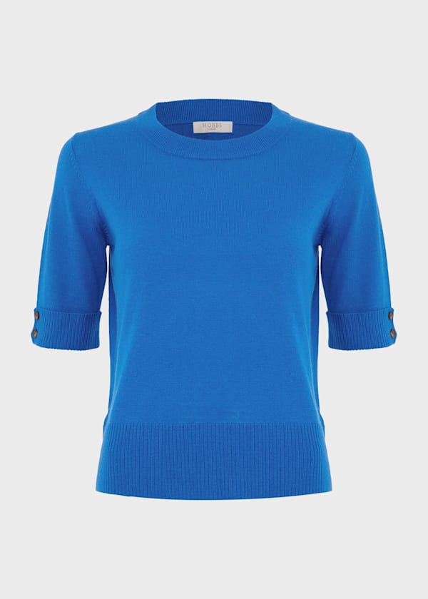 Leanne Knitted Top With Wool