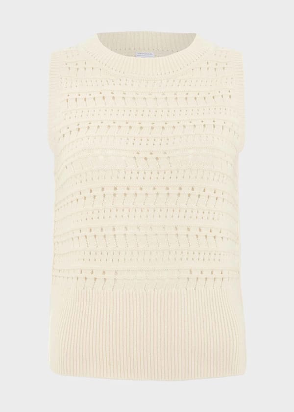 Colemere Cotton Knitted Vest