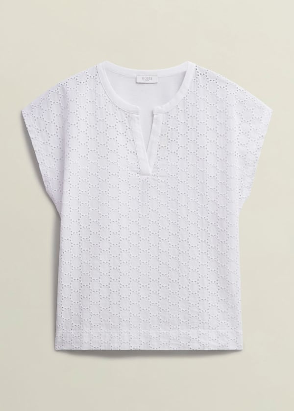 Joanna Broderie Top