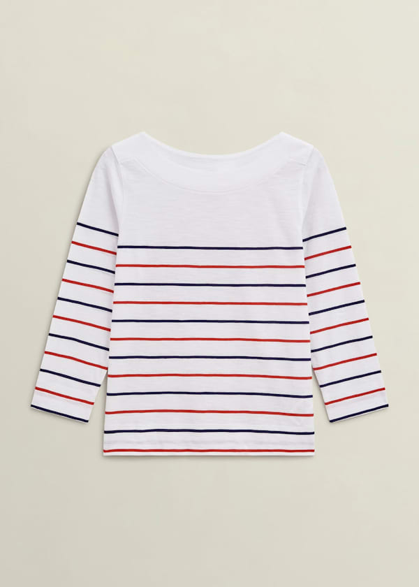 Avia Cotton Slub Striped T-Shirt