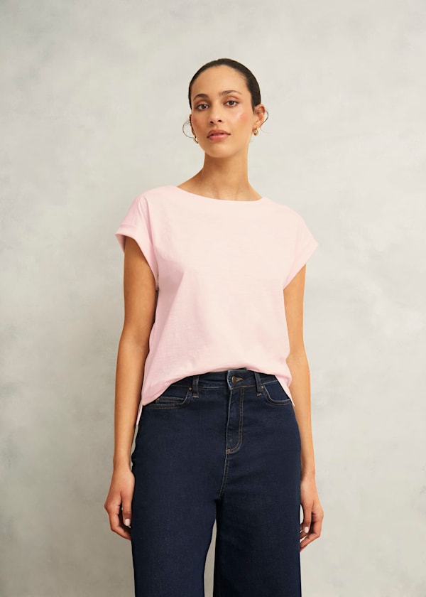 Alycia Cotton Slub T-Shirt