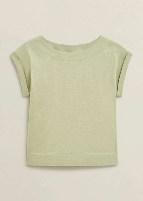 Alycia Cotton Slub T-Shirt
