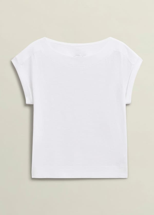 Alycia Cotton Slub T-Shirt