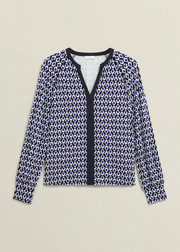 Zelia Printed Top