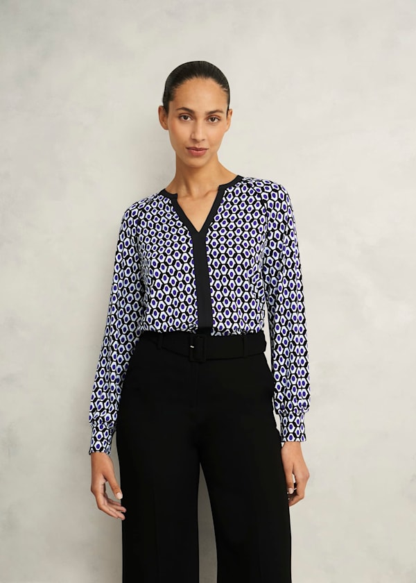 Zelia Printed Top