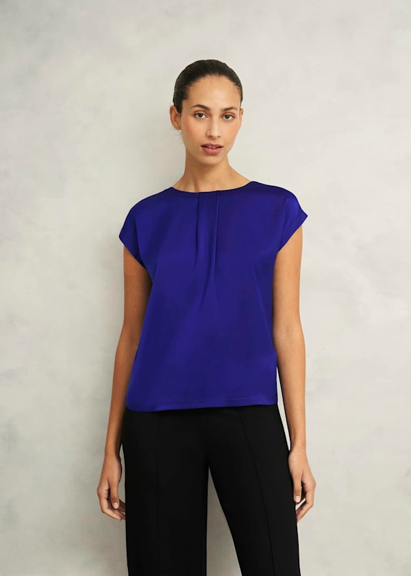 Nita Satin Front Top 