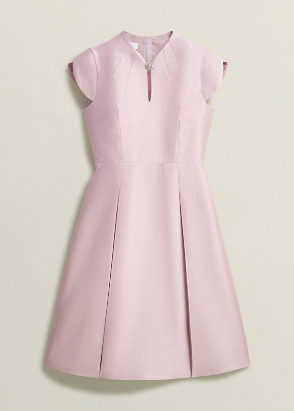 Rhea Wool Silk Dress