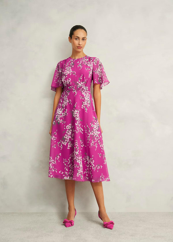 Petite Bronwyn Silk Dress