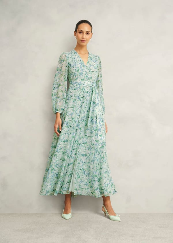 Petite Thea Tie Belted Dress